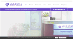 Desktop Screenshot of kaniastomatologia.pl